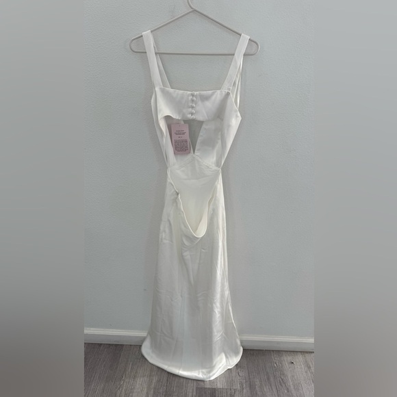 NWT Sachin + Babi White Backless Sheath Dress size 8 - Picture 6 of 6